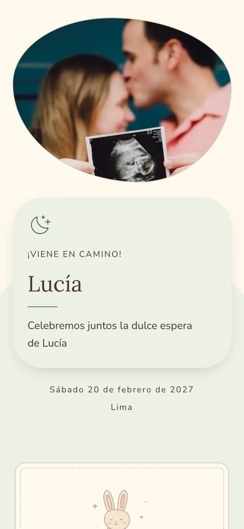 Invitation design: Nidito