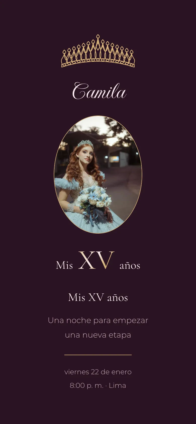 Invitation design: Diadema
